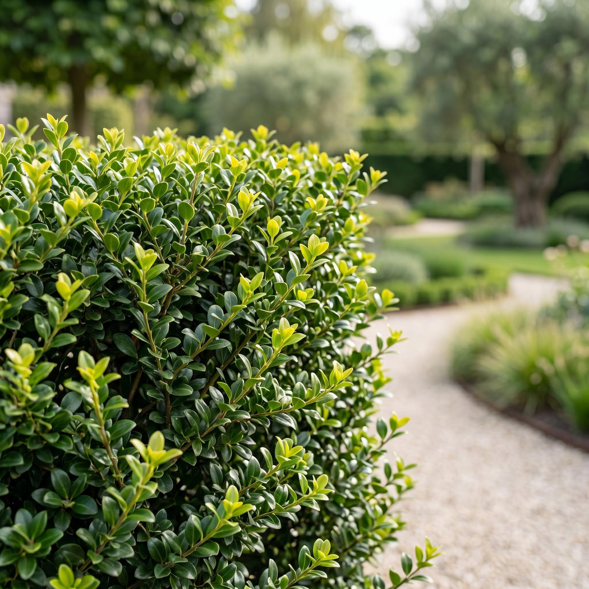 8x Ilex crenata Golden Gem - Japanse Hulst - Haagplanten - Groenblijvend - Geel - Pot 9cm - Hoogte 20-30cm