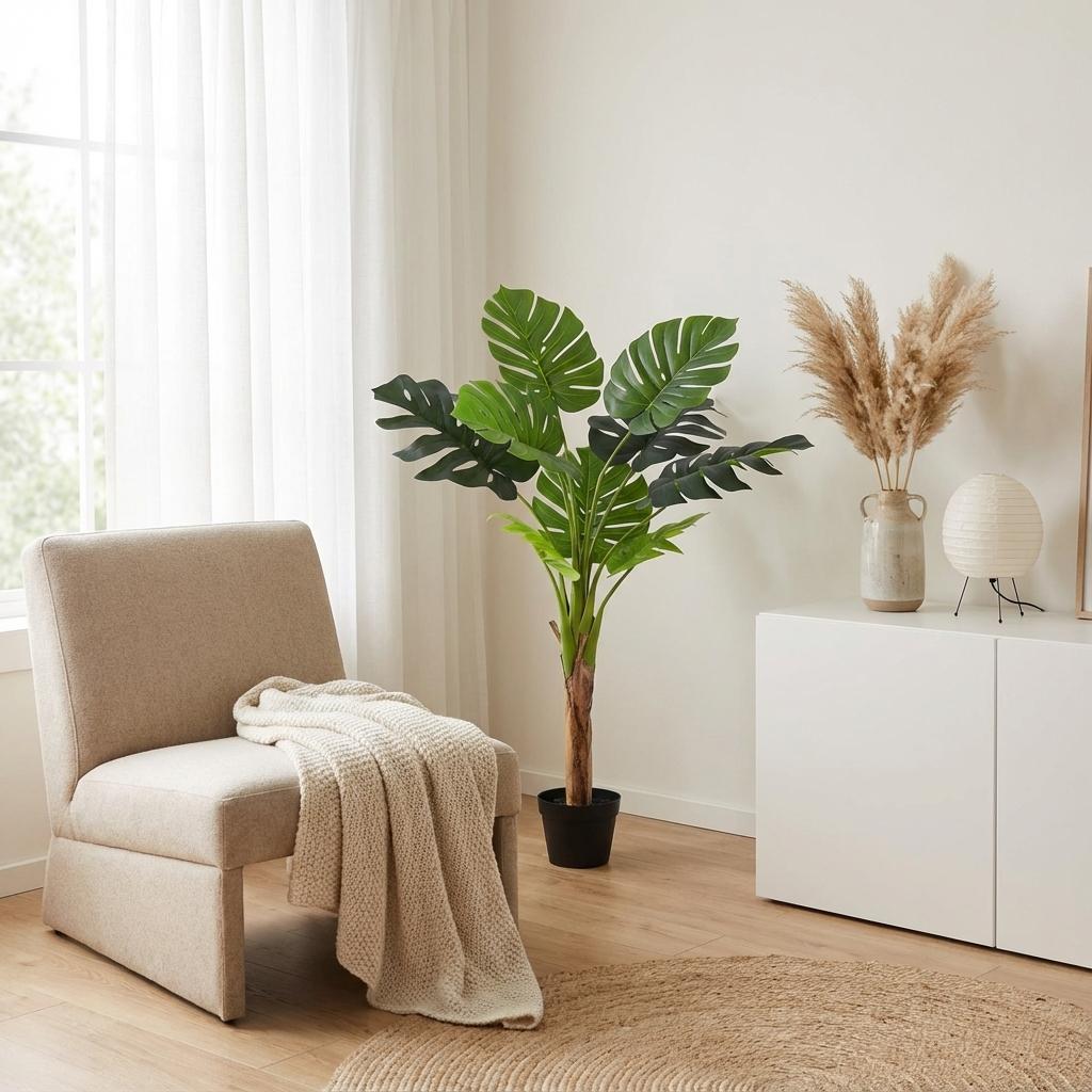 ARTIFICIAL Monstera Deliciosa - 120cm