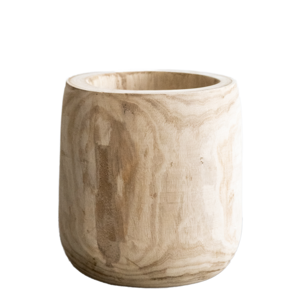 Pot - Hout lichtbruin - Pia pot - L - H31 W29