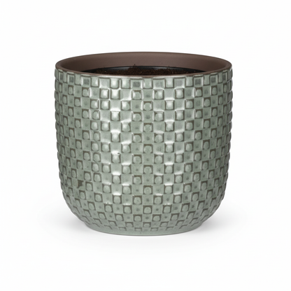Mini pot relief groen D7