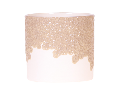 Kolibri Home | Bloom sierpot - Sand - Ø12cm