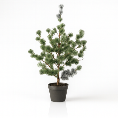 Dennenboom (Cedar Pine) 80 cm – Kunstplant in pot - ARTIFICIAL