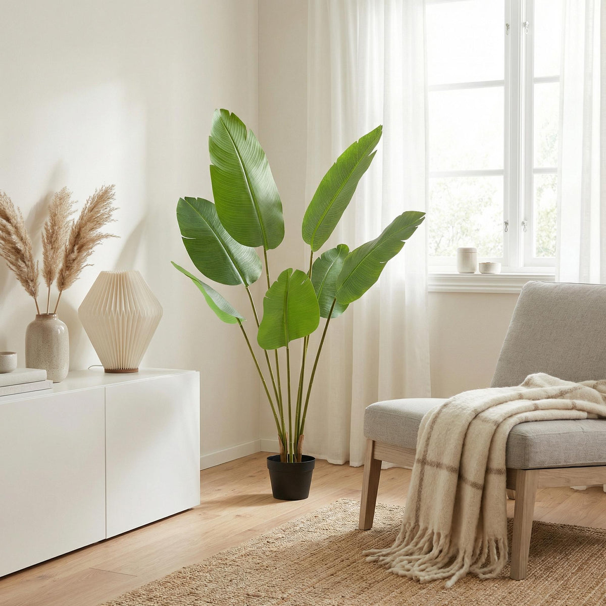ARTIFICIAL Strelitzia Nicolai - 135cm