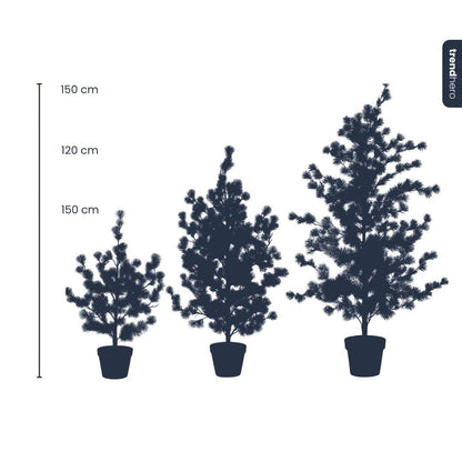 Dennenboom (Cedar Pine) 120 cm – Kunstplant in pot - ARTIFICIAL