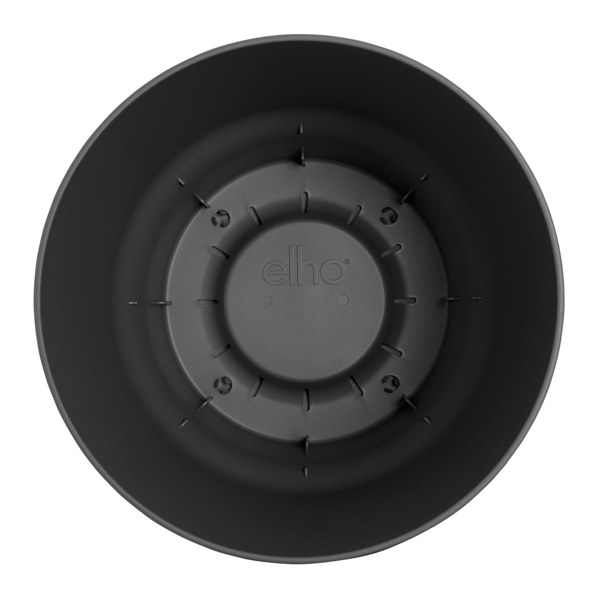 Pot elho Greenville Round zwart - D24 x H23