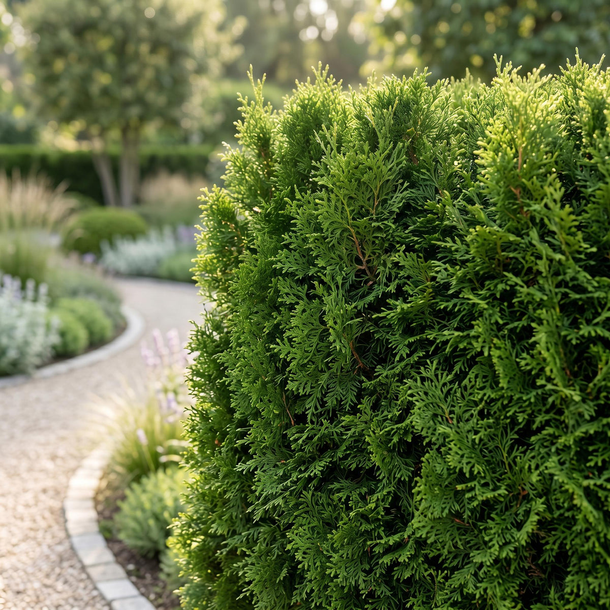 16x Thuja occidentalis Smaragd - Levensboom - Haagplanten - Groenblijvend - Groen - Pot 9cm - Hoogte 20-30cm