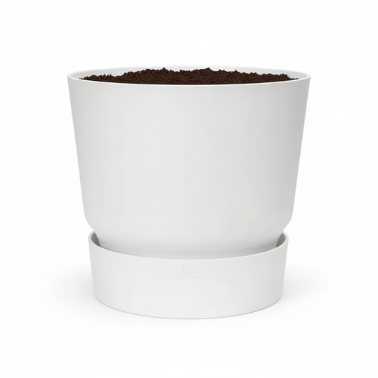 Elho greenville round white - D20cm
