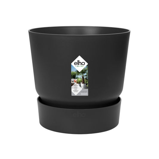 Pot elho Greenville Round zwart - D14 x H13