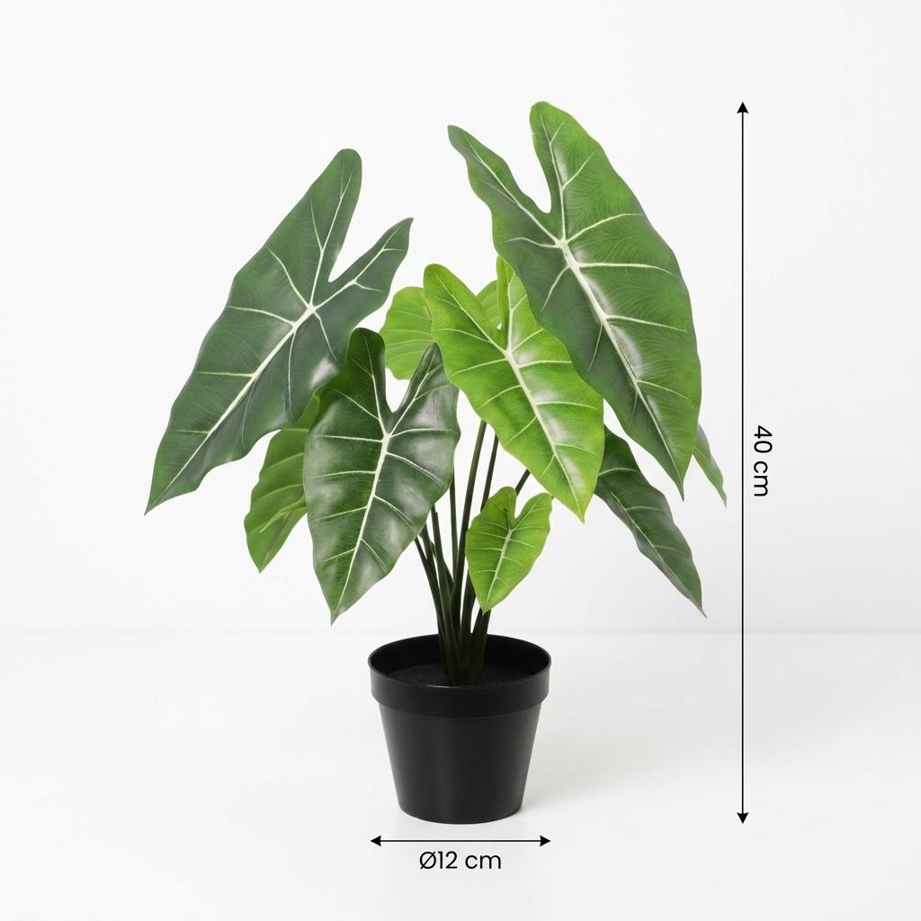 ARTIFICIAL Alocasia Polly - 40cm
