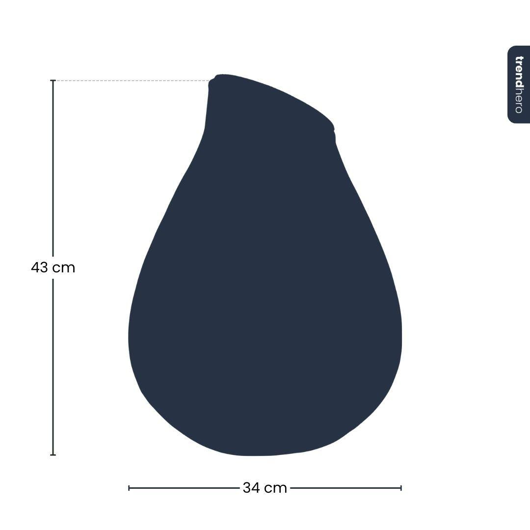 Terrarium fles met kurk - Drop XXL - Ø 34 cm ↑ 43 cm