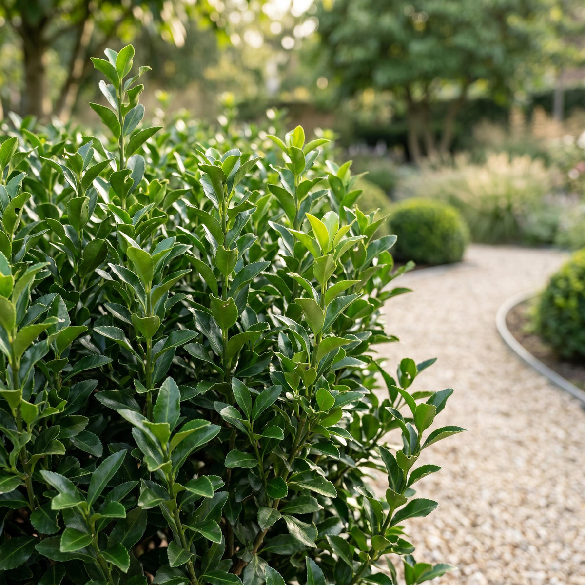 16x Euonymus japonica Green Spire - Kardinaalsmuts - Haagplanten - Groenblijvend - Groen - Pot 9cm - Hoogte 20-25cm