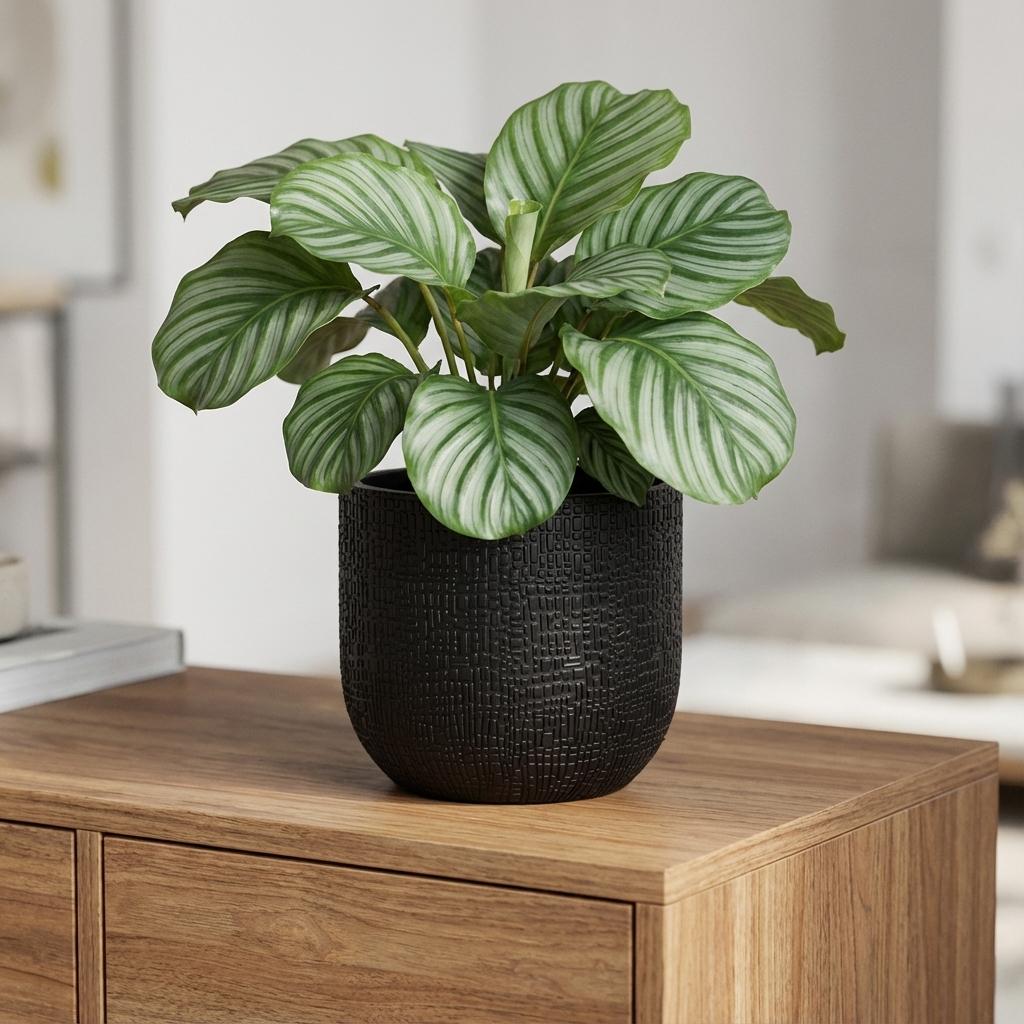 Capi Nature Skin Pot Bol Antraciet - D14cm - 13cm