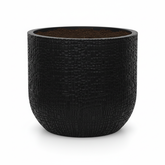 Capi Nature Skin Pot Bol Antraciet - D24cm - H21cm