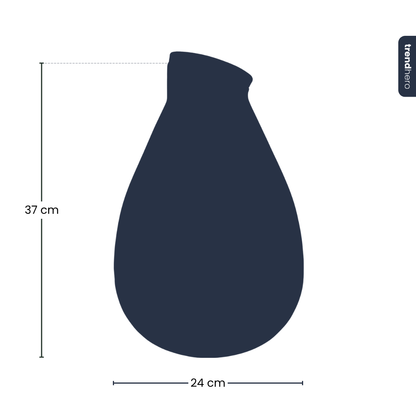 Terrarium fles met kurk - Drop XL - Ø 24 cm ↑ 37 cm